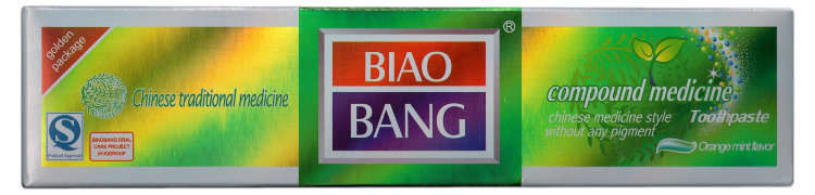 Китайская зубная паста Biao Bang для десен с Эхинацеей, 110 гр