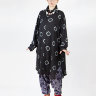 Платье-рубашка oversize, окрашенное техникой нэ-маки сибори, redrobe 10